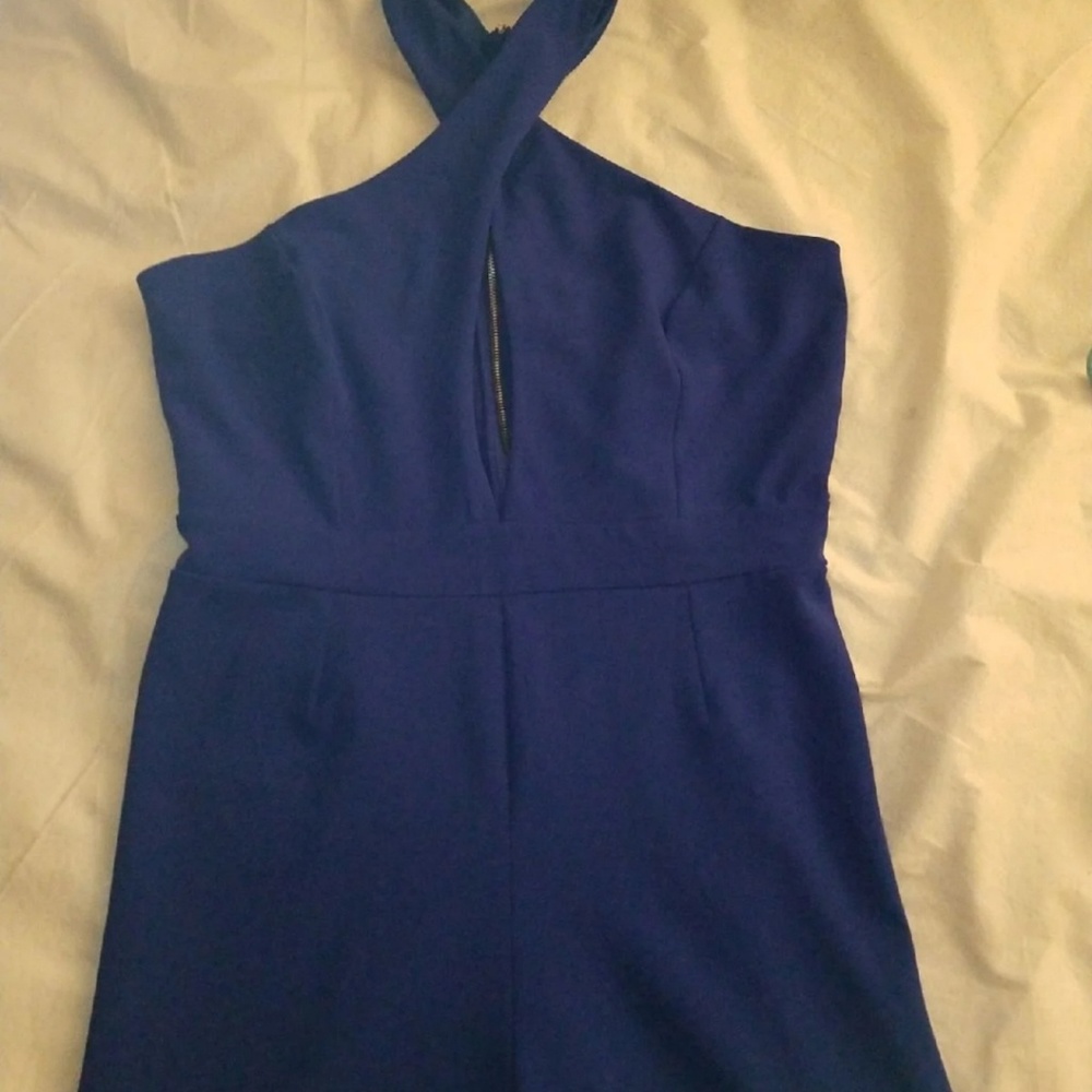 Elegant Blue Jumpsuit